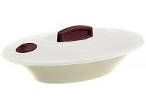 Signoraware Oval Server with Cover, Off White Rs. 138