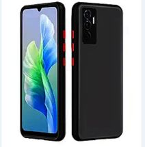 Amazon Brand – Solimo Bumper for Vivo V23E (Polycarbonate_Black) Rs. 70