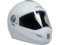 Steelbird SBH-2 Jack Dashing Full Face Helmet in White Dashing with Plain Visor Motorbike Helmet White with Plain Visor Rs. 779