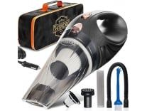 ThisWorx for Car Vacuum Cleaner 12V Handheld Portable Car Vacuum for Deep Cleaning|106W Vacuum Motor & 4200PA Powerful Suction,16 Ft Cord, HEPA-Filter & Bag for Travel-Car Accessories(Black) Rs. 1999