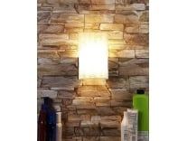 tu casa Ntu-142 White Glass Wall Light by tu casa Holder type-b-22 (Bulb not Included) Rs. 337