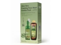 WOW SKIN SCIENCE Aloe Vera Foaming Save Earth Combo Pack- Consist of Foaming with Built-In Brush & Refill Pack – No Parabens, Sulphate, Silicones & Color – Net Vol. 350mL Face Wash(350 ml) Rs.319