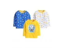 BUMZEE Boys Full Sleeves T-Shirt Pack of 3 Rs. 296