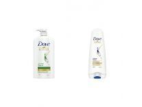 Dove Hair Fall Rescue Shampoo, 1L & Dove Hair Therapy Intense Repair Conditioner, 175ml Rs. 671