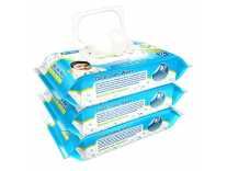 Glider Baby Wipes – with Moisture Lock Flip-Top , Contains Aloe Vera & Vitmain E , pH balanced with No Parabens & Chlorine (Pack of 3 (216 Wipes)) Rs.220