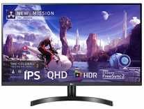 LG QHD (2560 x 1440) 27 Inch IPS Display 3 Side Borderless – HDR 10, sRGB 99%, AMD Free sync – Dual HDMI, Display Port – 27QN600 Rs.19569