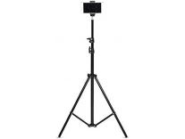 Tygot Lightweight & Portable 7 Feet Aluminum Alloy Studio Light Stand with Mobile Holder | for Videos | Portrait | Photography Lighting | Ideal for Outdoor & Indoor Shoots Tripod(Black, Supports Up to 5000 g) Rs.369