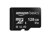 Amazon Basics 128GB microSDXC Memory Card with Full Size Adapter, 100MB/s, U3 Rs. 799