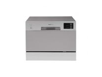 AmazonBasics 6 Place Setting Dishwasher (with Scheduler, Tough Indian Masala and Oil stains, Silver) Rs. 9999