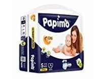 Papimo Baby Pants Diapers with Aloe Vera, Small, 78 Count Rs. 569