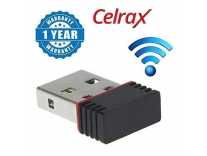 Celrax Wi-Fi Receiver 300Mbps, 2.4Ghz, 802.11B/G/N USB 2.0 Wireless Wi-Fi Network Adapter Rs. 169