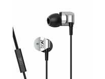 boAt BassHeads 132 Wired Earphones with HD Sound, in-line mic & Tangle Free Cable with 3.5mm Straight Jack (Silver Surfer) Rs. 299