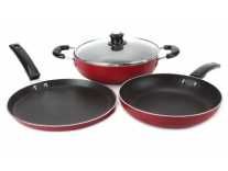 (prebook) Flipkart SmartBuy Cookware Set of 3 at Rs.949