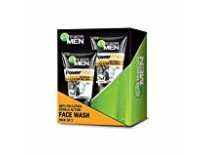 Garnier Men Power white Anti-Pollution Double Action Facewash, Pack of 2, 200g Rs.288 Garnier Men Power white Anti-Pollution Double Action Facewash, Pack of 2, 200g Rs.288