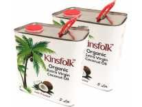Kinsfolk Extra Virgin Cold Pessed Coconut Oil Tin(2 x 1.5 L) Rs.1288