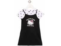 Hello Kitty Girls Casual T-shirt Dress(White) Rs. 379