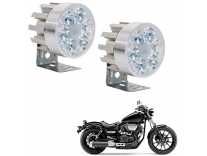 AdroitZ Mini 6 LED Round Fog Auxiliary Light with Metal Stand For Honda CB (Set of 2) Rs. 222