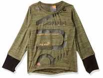 Little Kangaroos Baby Boy’s Plain Regular fit T-Shirt (16064-R_Olive 2) Rs. 137