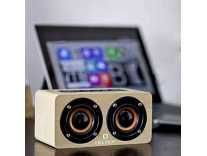 Live Tech Mini Jalsa Wireless TWS Wooden Speaker with Powerful Sound & Bass | 10W with 1200 mAh Bluetooth Speaker (Mini Jalsa – Soft Maple) Rs. 899