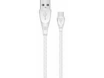 Lofty SmartChoice 2A 1.2 m Micro USB Cable(Compatible with Android and Other Micro USB Supported Devices, White, One Cable) Rs. 67