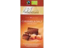 MAESTRANI Swiss Organic Milk Choco with Hazelnut Caramel Split & Salz, 80 g Rs. 229