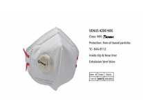 Venus V-4200N95 is India’s most trusted dust respirator with Venus’s patented Stay cool butterfly vent valve which reduces the temperature inside the respirator by 10 F Rs.300