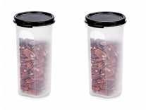 Signoraware Modular Plastic Container Set, 650ml/92mm, Set of 2, Cocoa Rs. 142