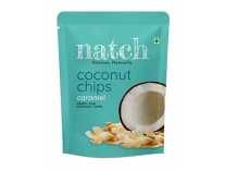Natch Coconut Chips, Delicious Bites Rich in Fibre – (Caramel), 3 x 40 g Rs. 240