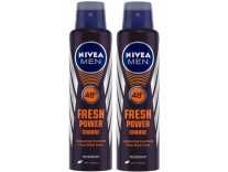 Nivea Men Fresh Power Charge Deodorant Spray – For Men(300 ml, Pack of 2) Rs.198