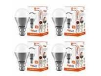 Orient Electric 9 Watts EyeLuv Flicker Controlled LED Bulb (Pack of 4, Cool White) Rs.606