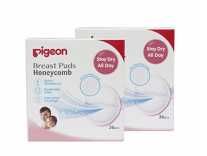 [Apply Code] Pigeon Honeycomb Breast Pads Combo, 36 Pieces (Pack of 2) Rs. 470