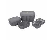 Polyset Organising Basket Set 5 pcs Rs. 249