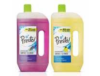 Amazon Brand – Presto! Disinfectant Surface Cleaner, Pack of 2 – 975 ml (Citrus & Lavender) Rs. 238 Amazon Brand – Presto! Disinfectant Surface Cleaner, Pack of 2 – 975 ml (Citrus & Lavender) Rs. 238
