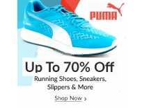 Puma Shoes & Slippers Min 80% off from Rs.149