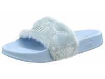 Puma Women’s Fur Slide WNS Cool Blue Silver Sneakers-4 UK/India (37 EU) (36577203) Rs. 1202