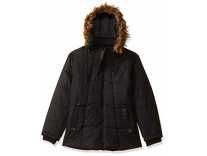 Qube By Fort Collins Girl’s Quilted Regular fit Jacket (17204AZ_Black_32) Rs. 429