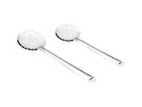 Amazon Brand – Solimo Stainless Steel Basting/Serving Skimmer Set (2 pieces) Rs.159