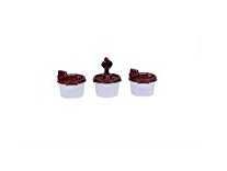 Signoraware Easy Flow Mini Plastic Oil Pourer Set, 200ml, Set of 3, Maroon Rs.189