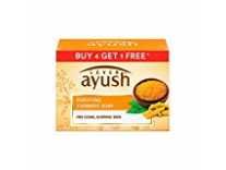 Lever Ayush Purifying Turmeric Soap, 100 g each (Buy 4 Get 1) Rs.102