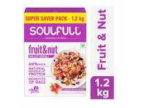Soulfull Millet Muesli- Fruit & Nut with Almonds & Real Fruits, 1.2kg Rs. 599