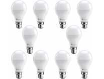 Syska 9 W Standard B22 LED Bulb(White, Pack of 10) Rs.799