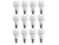 Syska SSK-SRL-9W-Base B22 9-Watt Unbreakable LED Bulb (Pack of 12, Cool Day Light) Rs. 858