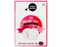 Urban Platter Organic Puffed Big Tri-Rice Cake Thins, 125g Rs. 88
