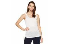 VERO MODA Women’s Plain Regular Fit Top (1998742003_1998742003_Snow White_L) Rs. 210