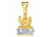 VK Jewels Goddess Lakshmi Gold and Rhodium Plated Alloy God Pendant for Men & Women Rs. 109