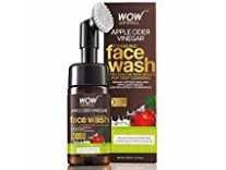 WOW Organic Apple Cider Vinegar Foaming Face Wash with Built-In Brush – No Parabens, Sulphate and Silicones, 100 ml Rs.335 WOW Organic Apple Cider Vinegar Foaming Face Wash with Built-In Brush – No Parabens, Sulphate and Silicones, 100 ml Rs.335