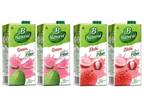 B Natural Guava Juice 1L, (Pack of 2) + B Natural Litchi Juice 1L, (Pack of 2) Rs. 286