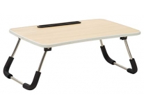 Townsville Albury Modern Engineered Wood Laptop Table with Stainless Steel and Mobile Holder (Beige, Evita, Standard, ULLT9501004) Rs. 483