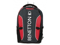 United Colors of Benetton 19L Blue/ Red Laptop Backpack Rs.729