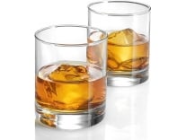 Afast Multipurpose Food Grade Designer Transparent Water Glass, Set of 2, Capacity 300 ML, Clear, for Home, Kitchen, Office, Bar, Serving Water, Milk, Cold Drinks & Other Bavrage Rs. 165
